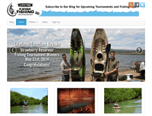 Tablet Screenshot of fishing-kayaking.com